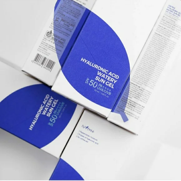 ISNTREE Hyaluronic Acid Watery Sun Gel 50ml 1.69 fl.oz 50+ PA++++ | (2 pack) - Picture 5 of 10